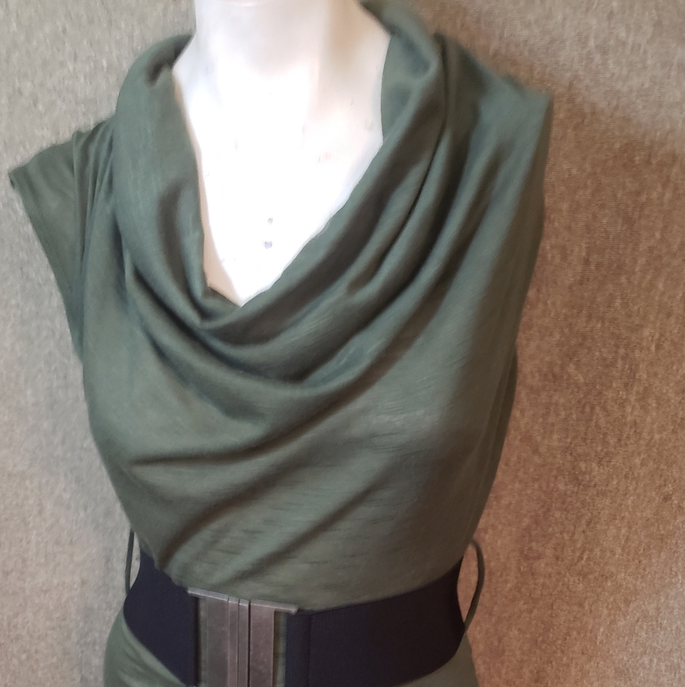 Green dress